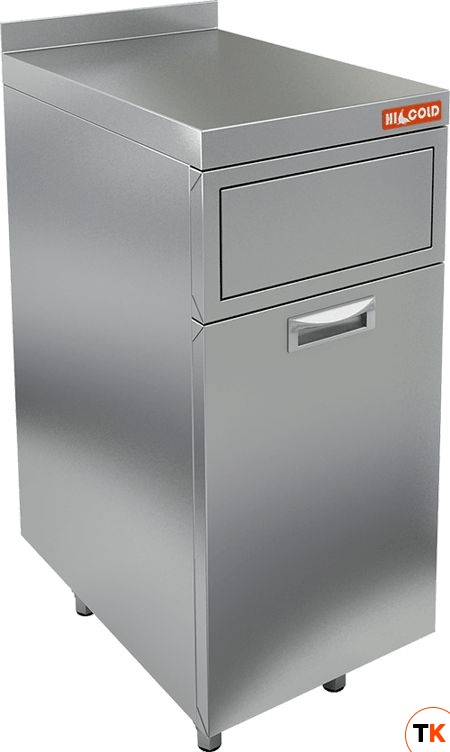 БАК МУСОРНЫЙ  HICOLD БАР НБММБ-4/6В - Hicold - 147300