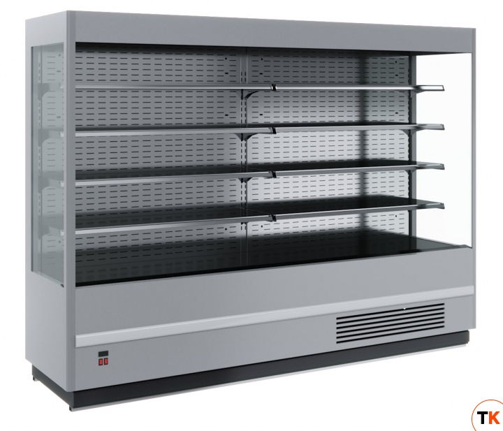 ВИТРИНА ХОЛОДИЛЬНАЯ FC 20-08 VM 1,9-2 (ВХСп-1,9 CARBOMA CUBE  1930/875 INOX) - Полюс - 211559
