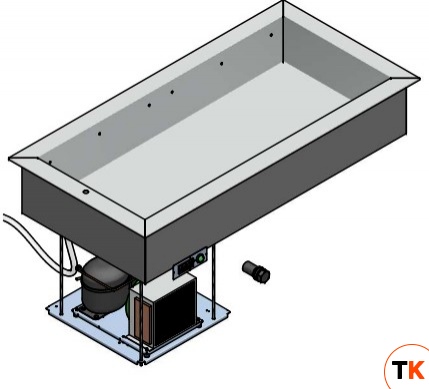 ПРИЛАВОК ХОЛОД. ENOFRIGO BASE RF 1400 ВСТРАИВАЕМЫЙ - Enofrigo - 138593