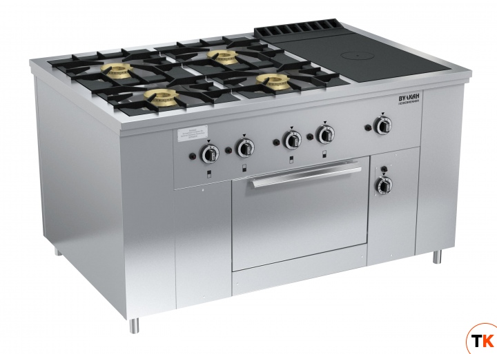 ПЛИТА РЕСТОРАННАЯ ГАЗОВАЯ ПРГ-IIА-6-1 ДШ Арт.№82331 - KOHLER - 189937