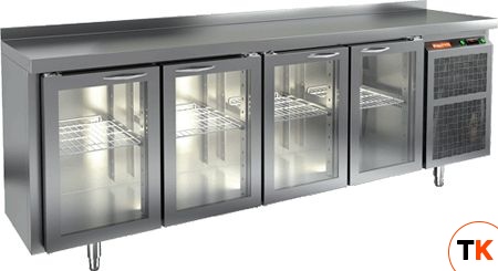 СТОЛ С ОХЛ.ШКАФОМ СО СТЕКЛ.ДВЕР.HICOLD BNG 1111 HT - Hicold - 190730