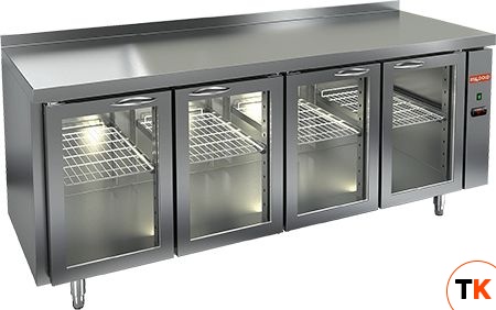 СТОЛ С ОХЛ.ШКАФОМ СО СТЕКЛ.ДВЕР.HICOLD GNG 1111 HT P БЕЗ АГРЕГАТА - Hicold - 192705