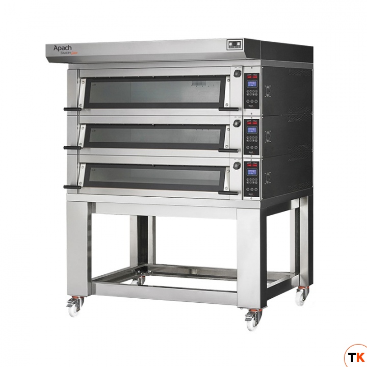ПЕЧЬ ПОДОВАЯ С ПОДСТАВКОЙ БЕЗ НАПРАВЛЯЮЩИХ APACH BAKERY LINE E6K6L EMP - Apach Bakery Line - 215104