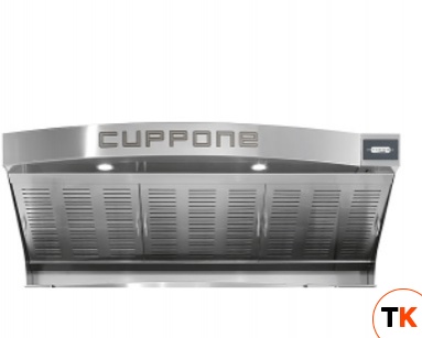 ЗОНТ ВЫТЯЖНОЙ ДЛЯ ПЕЧИ ДЛЯ ПИЦЦЫ CUPPONE MICHELANGELO KML635 AS - CUPPONE - 215819