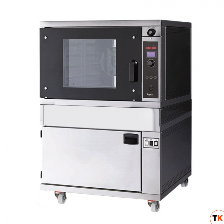 ПЕЧЬ КОНВЕКЦИОННАЯ БЕЗ КОЗЫРЬКА С РАССТОЙКОЙ APACH BAKERY LINE K4TP MDP - Apach Bakery Line - 216203