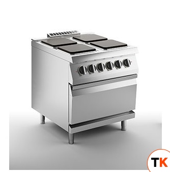 ПЛИТА ЭЛЕКТРИЧЕСКАЯ 4 КОНФОРОЧН. 700 СЕРИИ APACH CHEF LINE SLRE87FE - Apach Chef Line - 218855