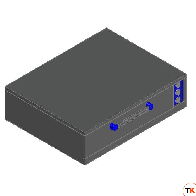 МОДУЛЬ ШКАФА ПЕКАРСКОГО ПОДОВОГО ЭШ-1К ЭЛЕКТРИЧЕСКОГО 21008075039 - Чувашторгтехника - 219353