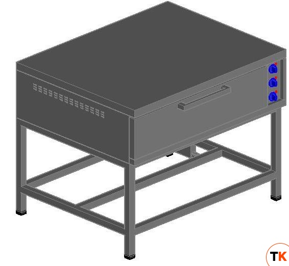 ШКАФ ПЕКАРСКИЙ ПОДОВЫЙ ЭШ-1К ЭЛЕКТРИЧЕСКИЙ 21000019533 - Чувашторгтехника - 219352