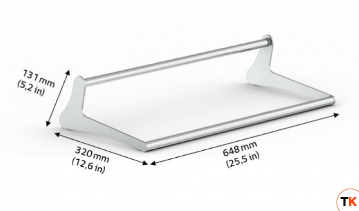 ДЕРЖАТЕЛЬ RATIONAL ДЛЯ КОРЗИНЫ ДЛЯ IVARIO 60.75.909 - Rational - 350573