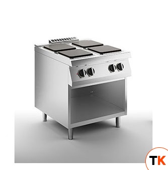 ПЛИТА ЭЛЕКТРИЧЕСКАЯ 4 КОНФОРОЧН. 700 СЕРИИ APACH CHEF LINE SLRE87OS - Apach Chef Line - 350563