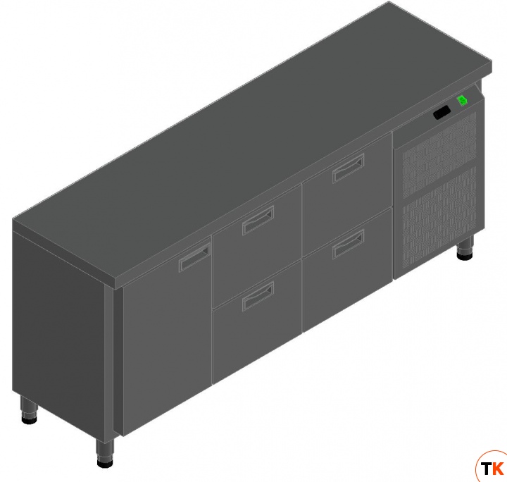 СТОЛ С ОХЛАЖД.ШКАФОМ HICOLD BN 122/TN О - Hicold - 352155