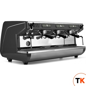 КОФЕМАШИНА APPIA LIFE 3GR S/ ЧЕРНЫЙ+ЭКОНОМАЙЗЕР+ВЫСОКАЯ ГРУППА 1Ф 169073 - Nuova Simonelli - 352264