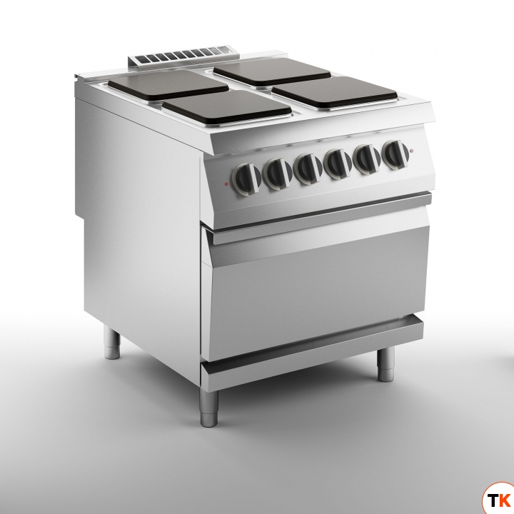 ПЛИТА ЭЛЕКТРИЧЕСКАЯ 4 КОНФОРОЧН. 900 СЕРИИ APACH CHEF LINE SLRE89FE - Apach Chef Line - 352713
