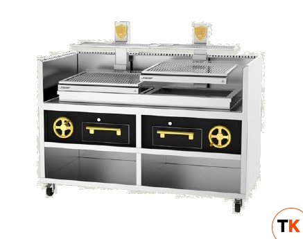 ГРИЛЬ ОТКРЫТЫЙ JOSPER BASQUE PVJ-076-2 - JOSPER - 352831