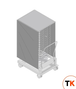 ТЕЛЕЖКА Д/ТАРЕЛОК +ТЕРМОЧЕХОЛ RATIONAL 60.21.333 - Rational - 353409