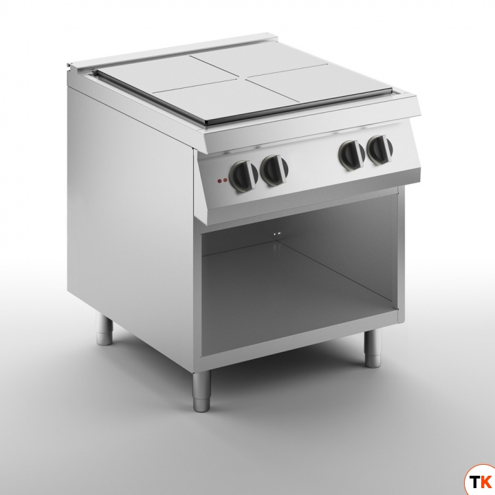 ПЛИТА СО СПЛОШНОЙ ПОВЕРХНОСТЬЮ ЭЛЕКТРИЧЕСКАЯ 700 СЕРИИ APACH CHEF LINE SLRSTE87CS - Apach Chef Line - 354015
