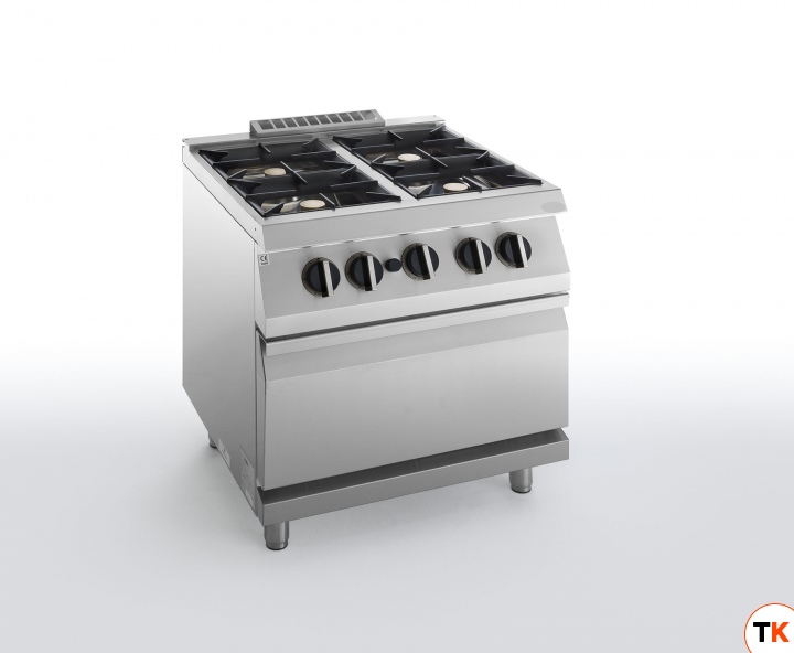 ПЛИТА ГАЗОВАЯ 4 КОНФОРОЧН. 700 СЕРИИ APACH CHEF LINE SLRRG87FG - Apach Chef Line - 354128