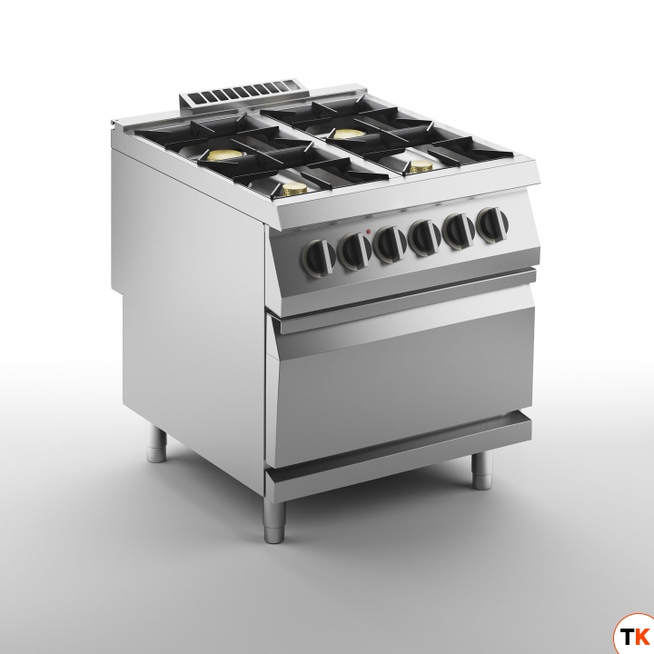 ПЛИТА ГАЗОВАЯ 4 КОНФОРОЧН. 900 СЕРИИ APACH CHEF LINE SLRRG89FE - Apach Chef Line - 354298