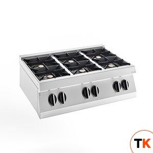ПЛИТА ГАЗОВАЯ 6 КОНФОРОЧН. 900 СЕРИИ APACH CHEF LINE SLRRG129 - Apach Chef Line - 354287