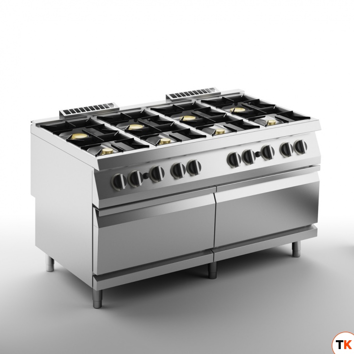 ПЛИТА ГАЗОВАЯ 8 КОНФОРОЧН. 900 СЕРИИ APACH CHEF LINE SLRRG169FG - Apach Chef Line - 354292