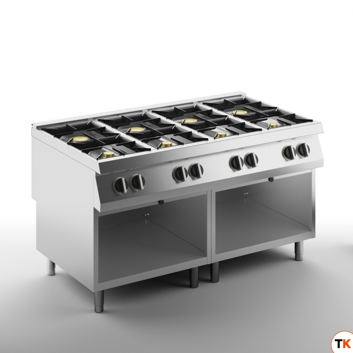 ПЛИТА ГАЗОВАЯ 8 КОНФОРОЧН. 900 СЕРИИ APACH CHEF LINE SLRRG169OS - Apach Chef Line - 354293
