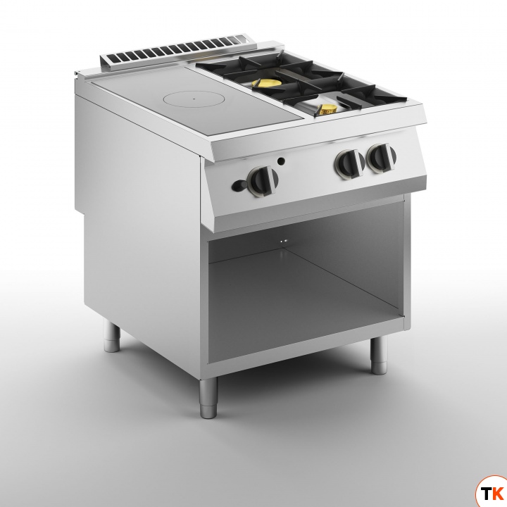 ПЛИТА СО СПЛОШНОЙ ПОВЕРХНОСТЬЮ ГАЗОВАЯ 900 СЕРИИ APACH CHEF LINE SLRSTG89R2SXOS - Apach Chef Line - 354309