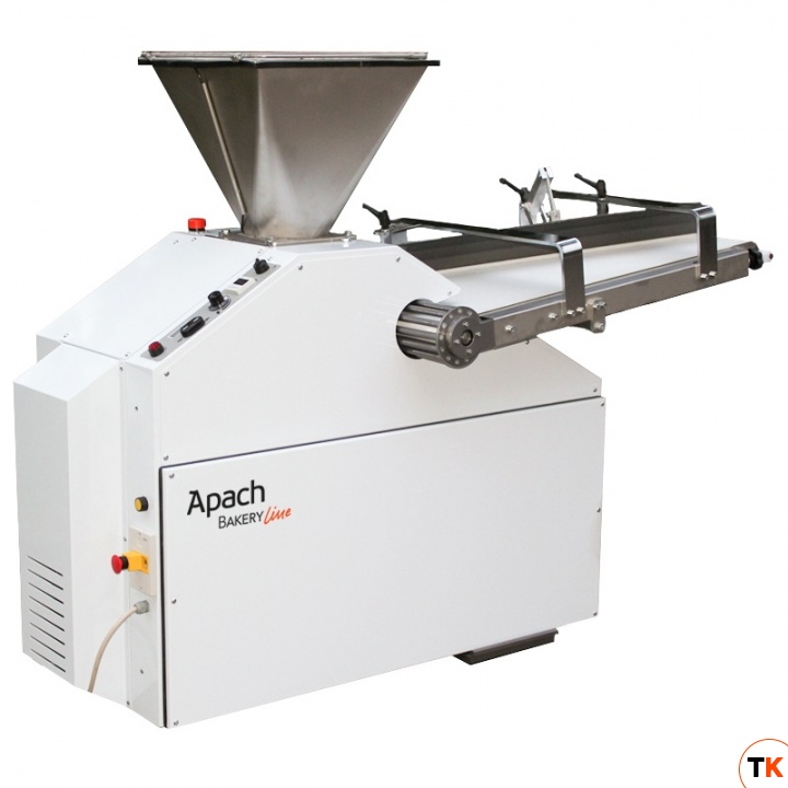 ТЕСТОДЕЛИТЕЛЬ ВАКУУМНЫЙ APACH BAKERY LINE SD120 SA С ТЕФЛ. БУНКЕРОМ, СИСТ-Й СМАЗКИ, ПРИВОДОМ КОНВ-РА - Apach Bakery Line - 354416