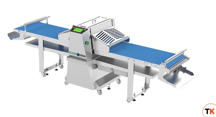 ТЕСТОРАСКАТКА ROLLMATIC R65AXP-T/16 /ЛОТКИ /НАБОР ДЛЯ НАРЕЗКИ КРУАССАНОВ 140Х130ММ - Rollmatic - 356257
