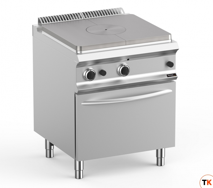 ПЛИТА СО СПЛОШНОЙ ПОВЕРХНОСТЬЮ ГАЗОВАЯ 700 СЕРИИ APACH CHEF LINE GLRSTG77FGP - Apach Chef Line - 356297