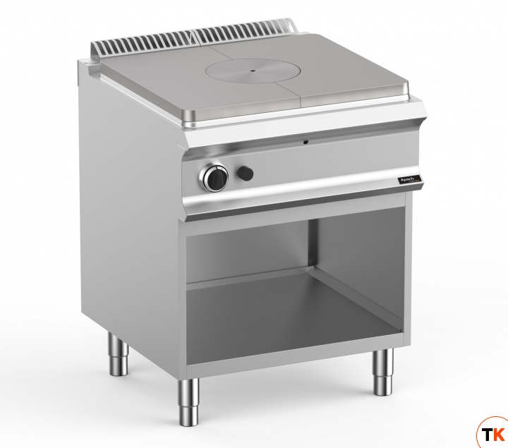 ПЛИТА СО СПЛОШНОЙ ПОВЕРХНОСТЬЮ ГАЗОВАЯ 700 СЕРИИ APACH CHEF LINE GLRSTG77OSP - Apach Chef Line - 356298
