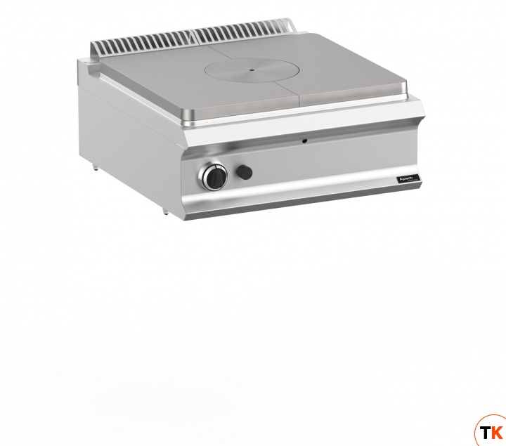 ПЛИТА СО СПЛОШНОЙ ПОВЕРХНОСТЬЮ ГАЗОВАЯ 700 СЕРИИ APACH CHEF LINE GLRSTG77P - Apach Chef Line - 356294
