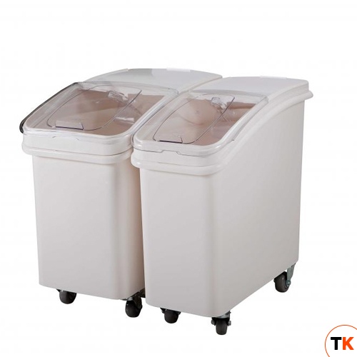 Контейнер для сыпучих продуктов 102л, 75х40см h71см, цвет белый, серия Jiwins JW-S102 - MACO - 360681