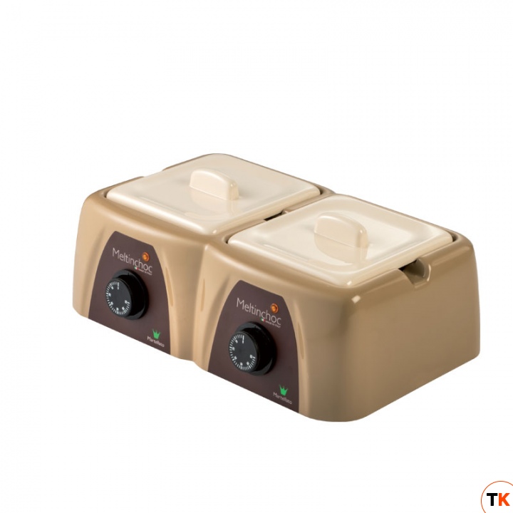 Аппарат для плавки шоколада 2х1,5л, (две гастроемкости GN1/6 h100мм) MC108 - MARTELLATO - 357630