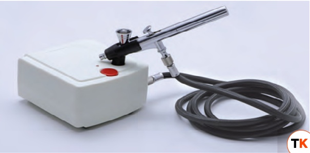 Набор для декорирования (аэрограф и мини-компрессор 1,0 бар) DECOCP02 - MARTELLATO - 362471