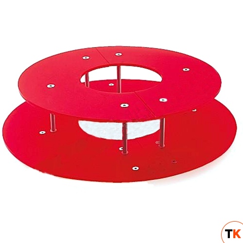 Этажерка для фонтана для шоколада d520мм h160мм, пластик, цвет красный CHOCORING - MARTELLATO - 370924