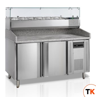 СТОЛ ДЛЯ ПИЦЦЫ TEFCOLD PT1200 + VK38-150 - Tefcold - 371424