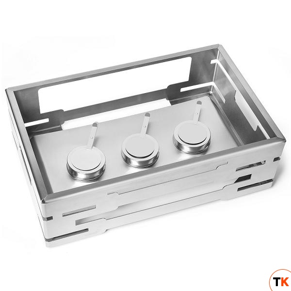 База для подогрева MULTI-CHEF 54,9х34,5см h17,8см, нерж.сталь SM229 - ROSSETO - 357656