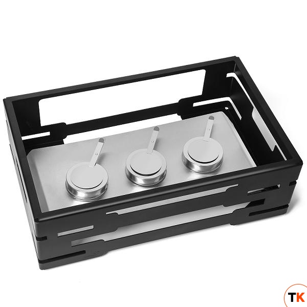 База для подогрева MULTI-CHEF 54,9х34,5см h20,3см, сталь, цвет черный SM234 - ROSSETO - 357657
