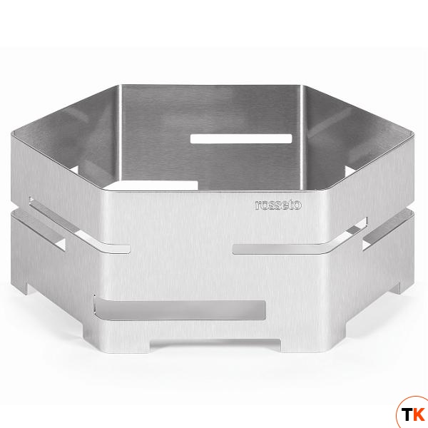 База нейтральная HONEYCOMB Medium d40,6см h15,2см, шестиугольная, нерж.сталь SM117 - ROSSETO - 357658