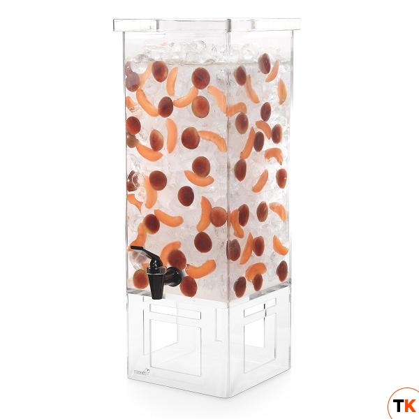 Диспенсер BEVERAGE для сока, 15,1л 24,9х24,9см h59,7см, акрил LD128 - ROSSETO - 359787