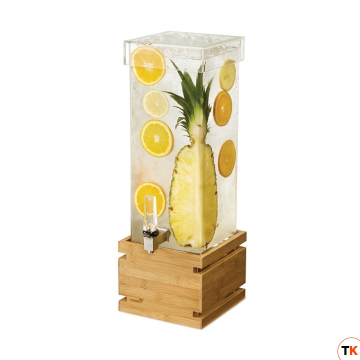 Диспенсер BEVERAGE для сока, 7,6л 18,4х18,4см h59,7см, бамбук/акрил LD179 - ROSSETO - 359795
