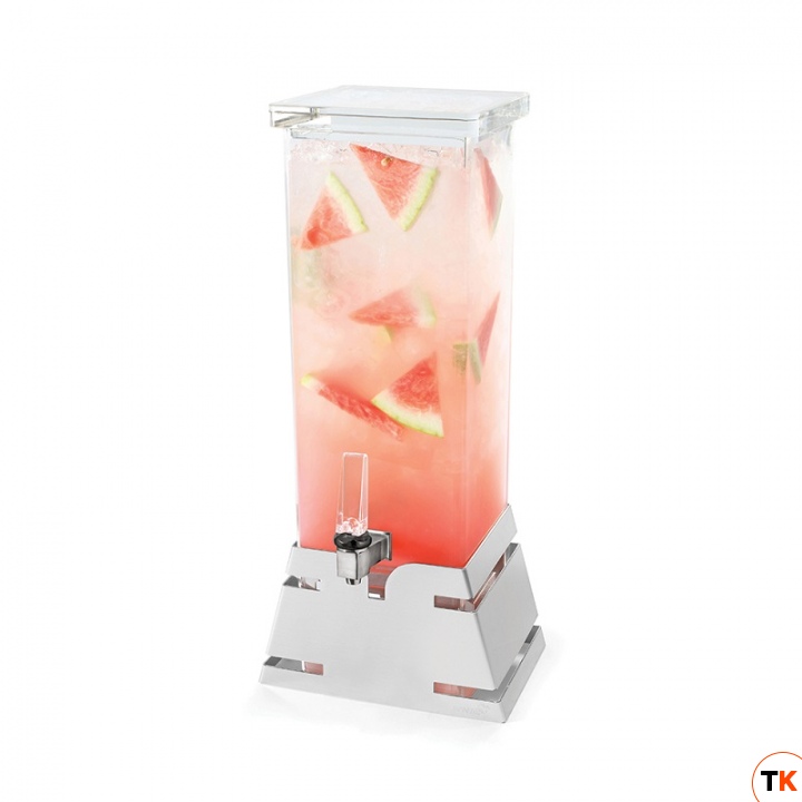 Диспенсер BEVERAGE для сока, 7,6л 26,3х19см h59,7см, нерж.сталь/акрил LD143 - ROSSETO - 359797