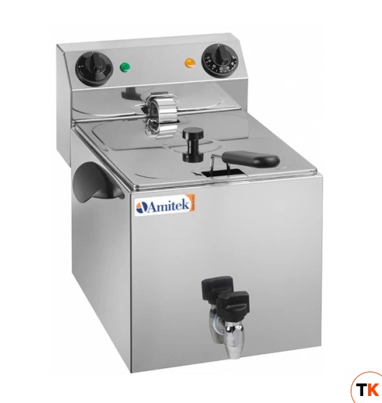 ФРИТЮРНИЦА НАСТОЛЬНАЯ AMITEK FE8R - Amitek Srl - 373226