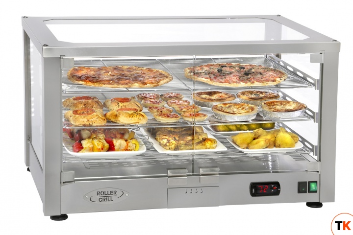 ВИТРИНА ТЕПЛОВАЯ ROLLER GRILL WD 780 S НЕРЖ. - Roller Grill - 373352