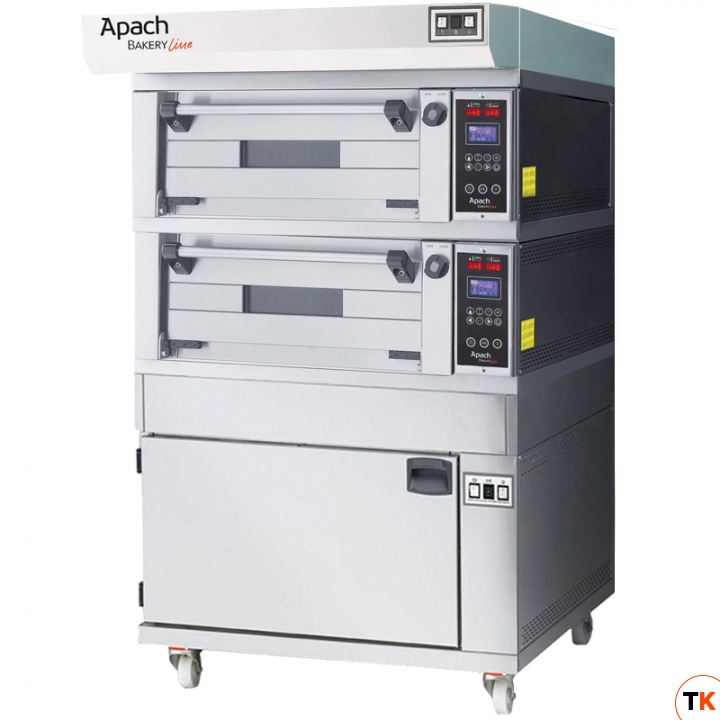 ПЕЧЬ ПОДОВАЯ ДЛЯ ПИЦЦЫ С РАССТОЙКОЙ APACH BAKERY LINE E2L2PZP DPBI-T - Apach Bakery Line - 374977