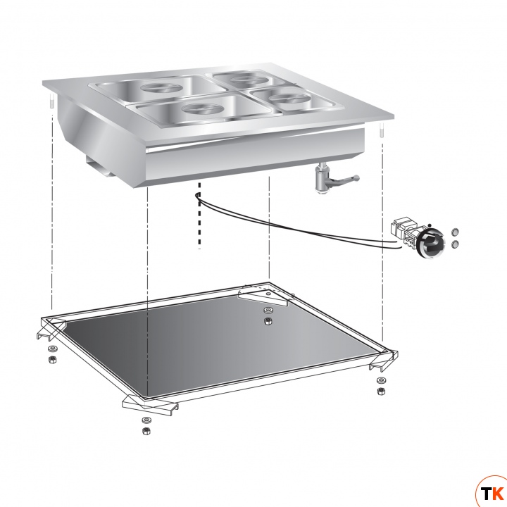 МАРМИТ ВСТРАИВАЕМЫЙ 600 СЕРИИ APACH CHEF LINE SLDI6BME6 - Apach Chef Line - 375551