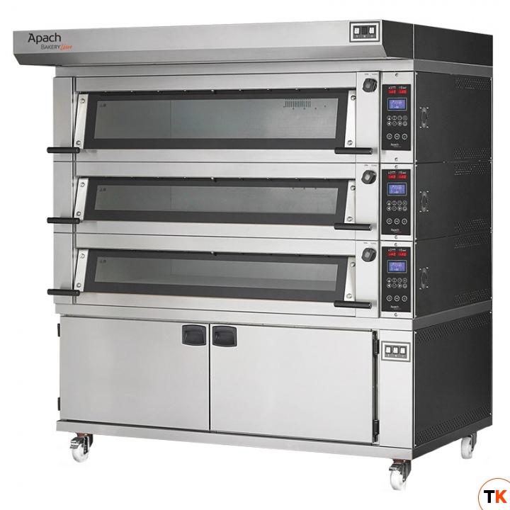 ПЕЧЬ ПОДОВАЯ С РАССТОЙКОЙ APACH BAKERY LINE E6PSK2P DPBI-T БЕЗ ПАРОУВЛАЖНЕНИЯ - Apach Bakery Line - 377620