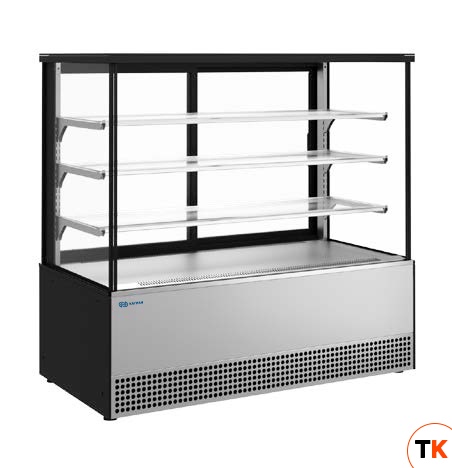 ВИТРИНА КОНДИТЕРСКАЯ KAYMAN KВК-1305М ЛЮКС КВАДРО ЧЕРНЫЙ - Kayman - 376673