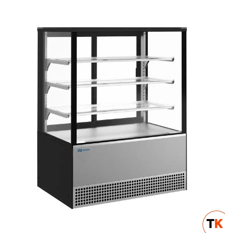 ВИТРИНА КОНДИТЕРСКАЯ KAYMAN KВК-950М ЛЮКС КВАДРО СЕРЫЙ МАТОВЫЙ - Kayman - 376670