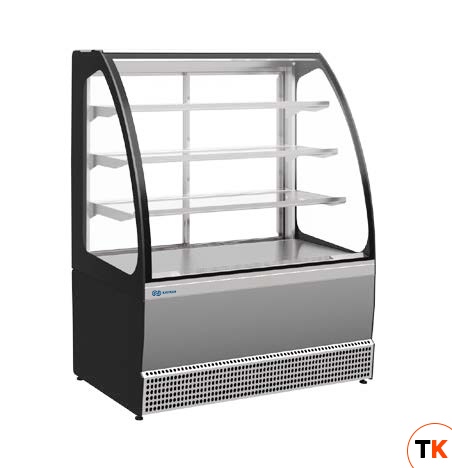 ВИТРИНА КОНДИТЕРСКАЯ KAYMAN KВК-950М ЛЮКС СЕРЫЙ МАТОВЫЙ - Kayman - 376635
